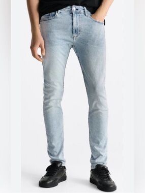 Zara Light Blue Skinny Jeans